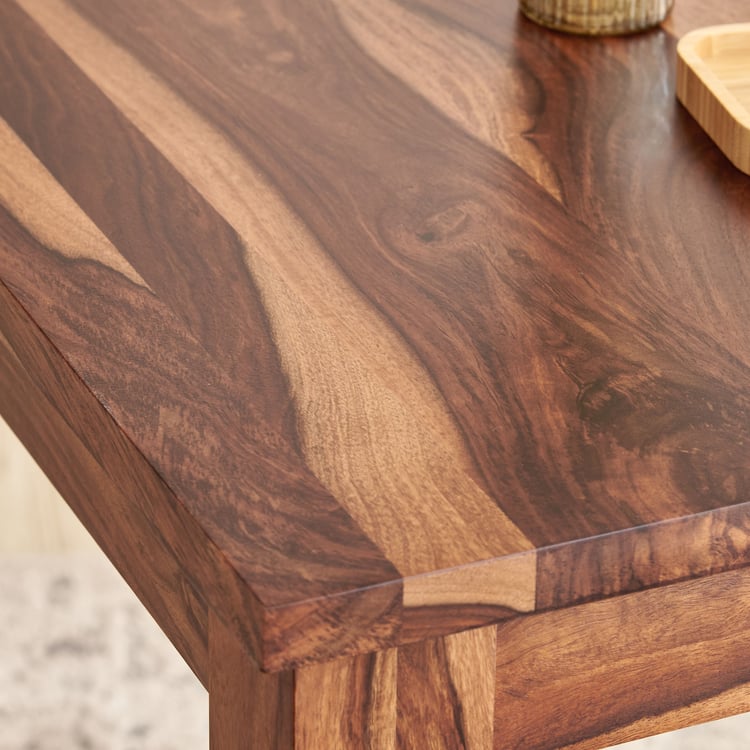 Adana Grand Sheesham Wood 2-Seater Dining Table - Brown