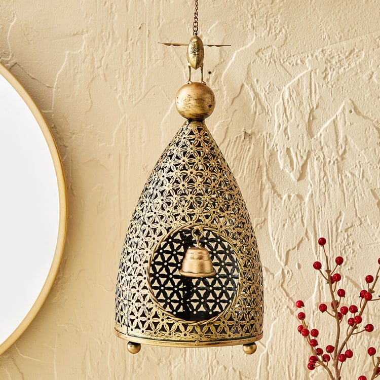 Corsica Mystic India Metal Bird House T-Light Holder