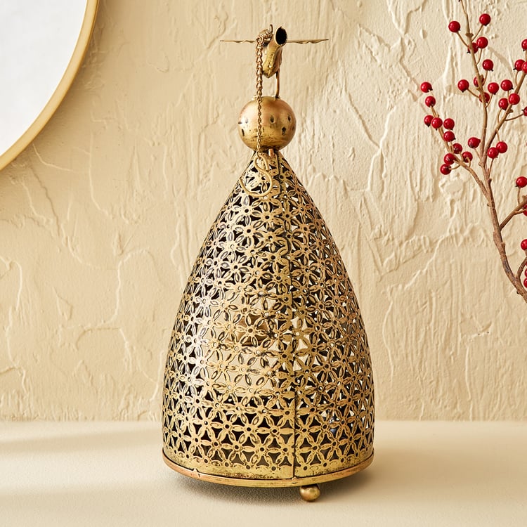 Corsica Mystic India Metal Bird House T-Light Holder