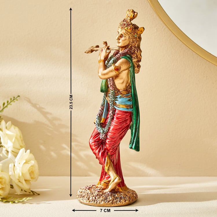 Corsica Mystic India Polyresin Krishna Figurine