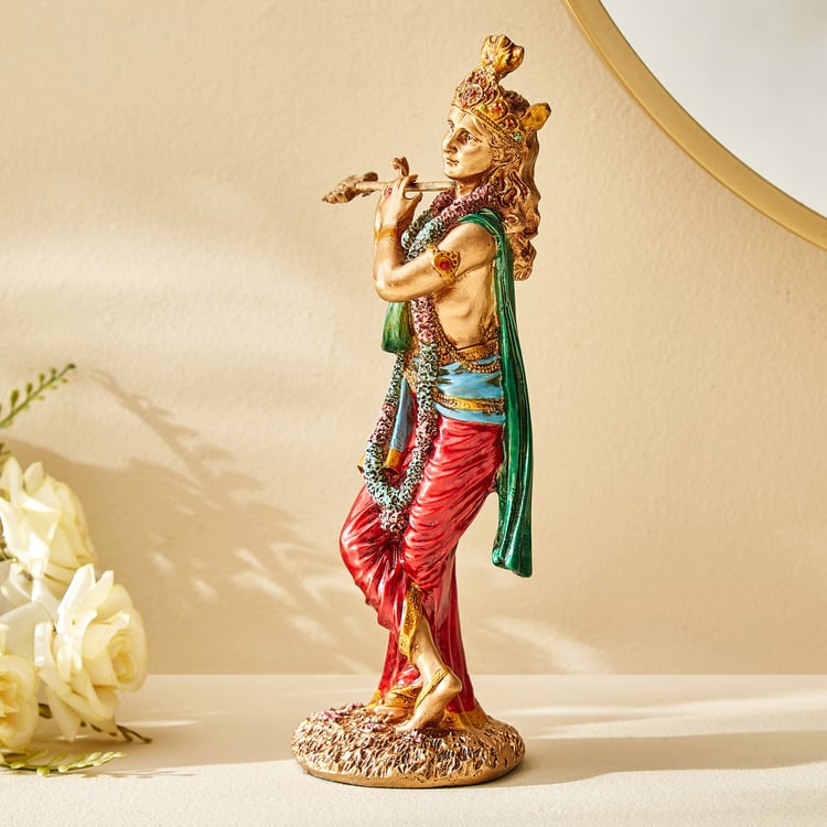 Corsica Mystic India Polyresin Krishna Figurine