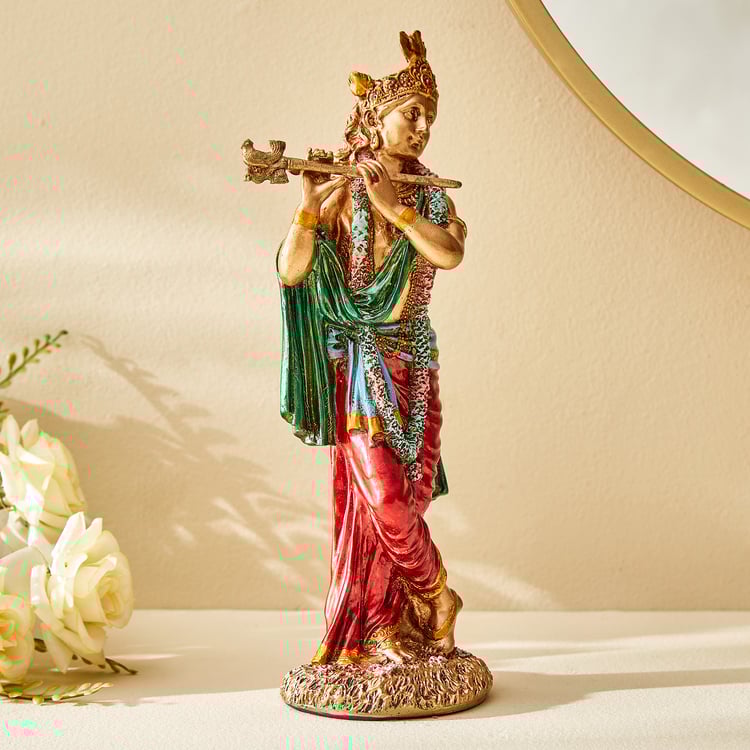 Corsica Mystic India Polyresin Krishna Figurine