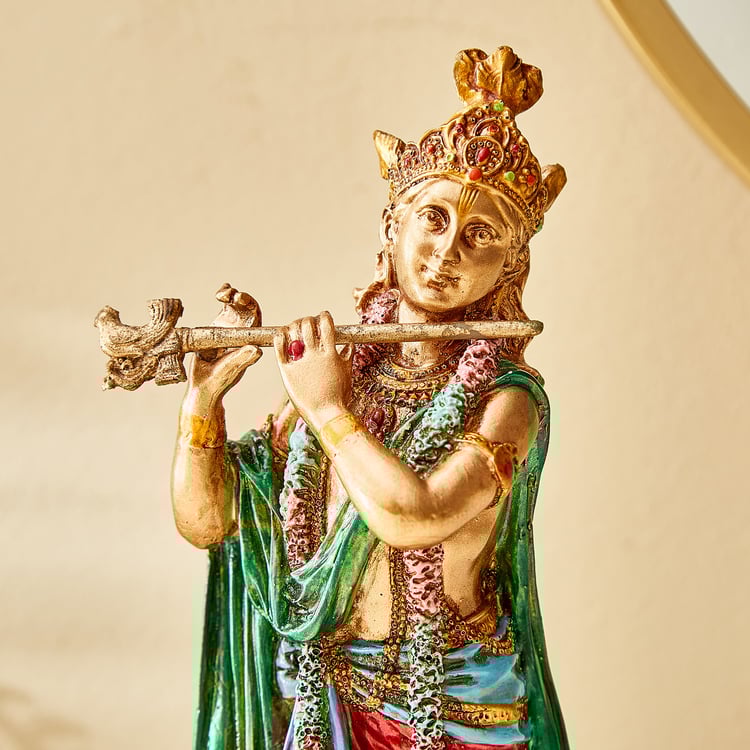 Corsica Mystic India Polyresin Krishna Figurine