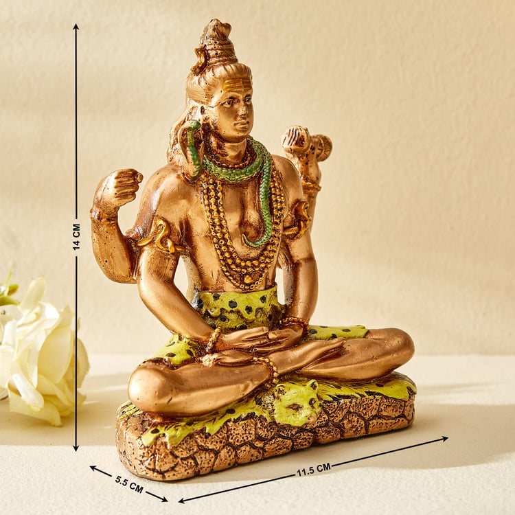Corsica Mystic India Polyresin Shiv ji Figurine