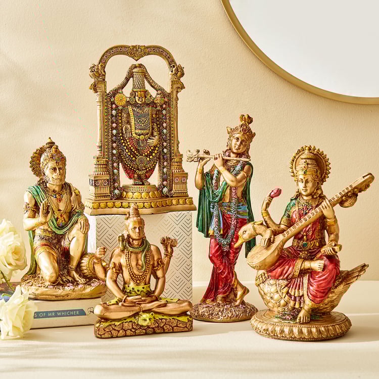 Corsica Mystic India Polyresin Tirupathi Balaji Figurine