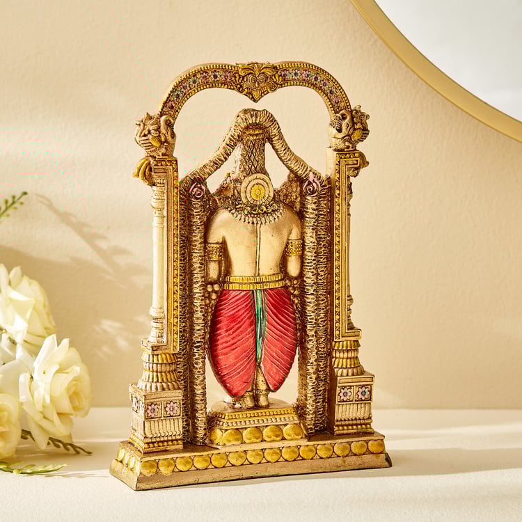 Corsica Mystic India Polyresin Tirupathi Balaji Figurine