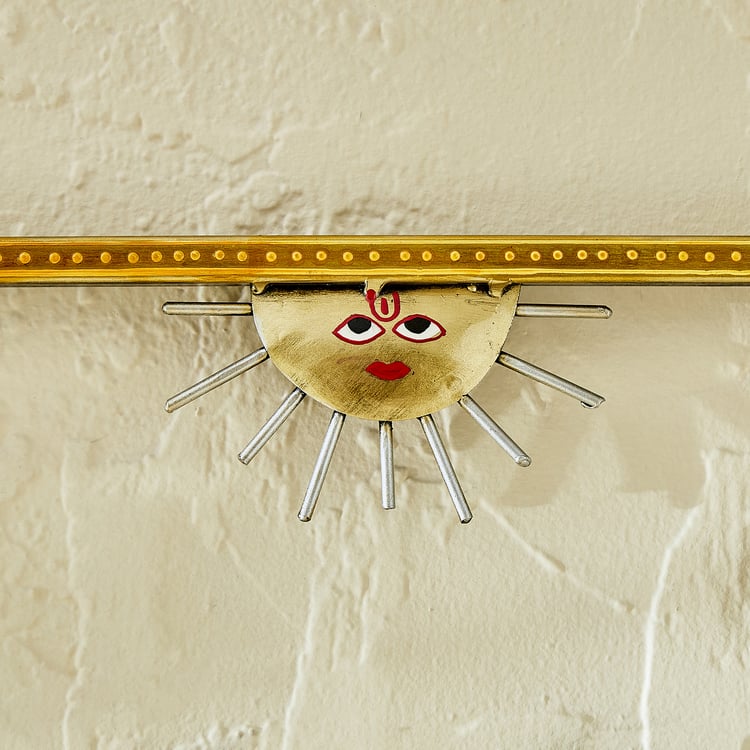 Corsica Mystic India Metal Horse Wall Accent