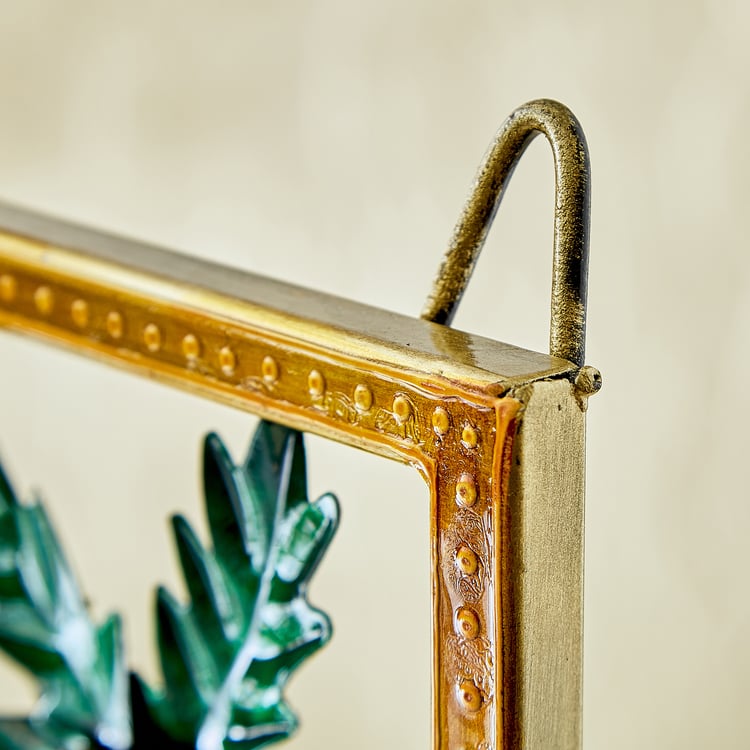 Corsica Mystic India Metal Horse Wall Accent