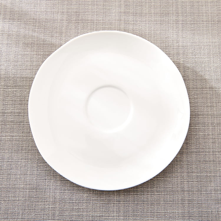 Marshmallow Pebble Porcelain Cup and Saucer - 200ml