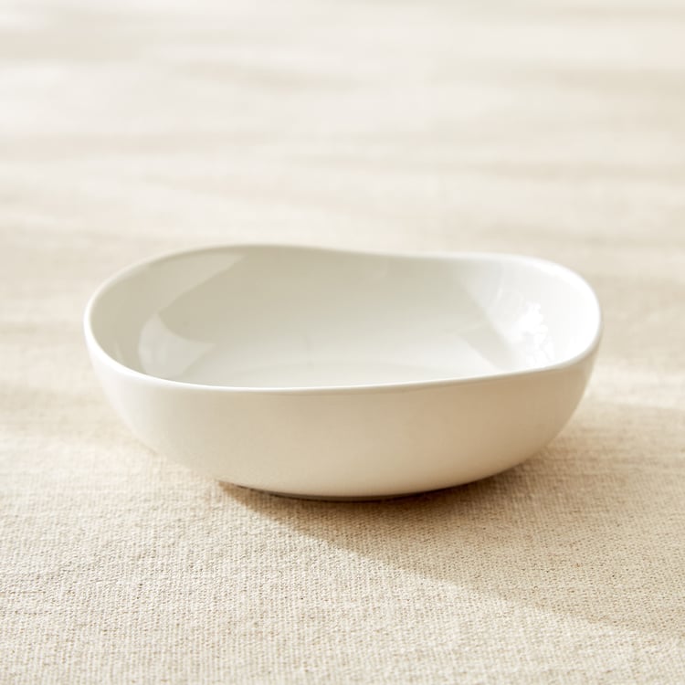 Marshmallow Pebble Porcelain Veg Bowl - 240ml