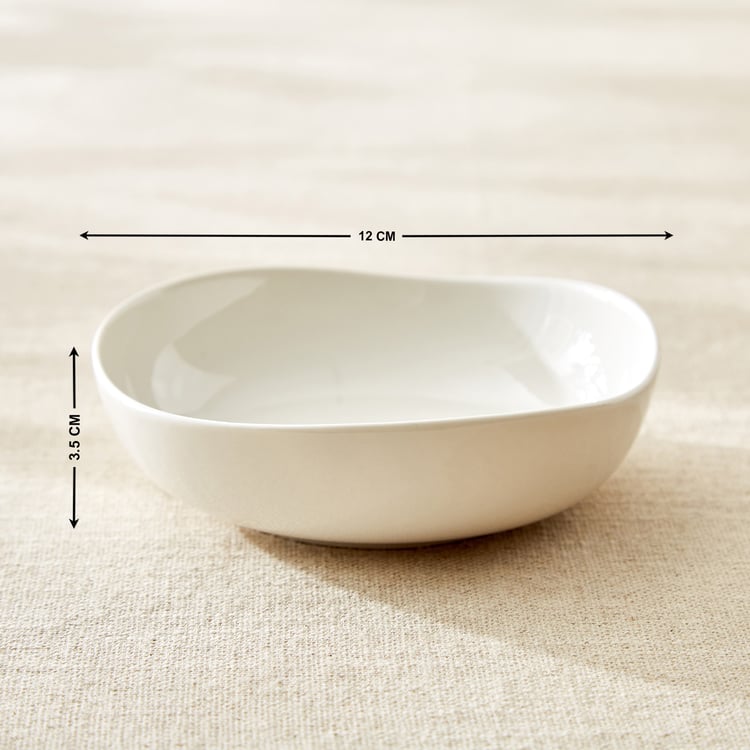 Marshmallow Pebble Porcelain Veg Bowl - 240ml