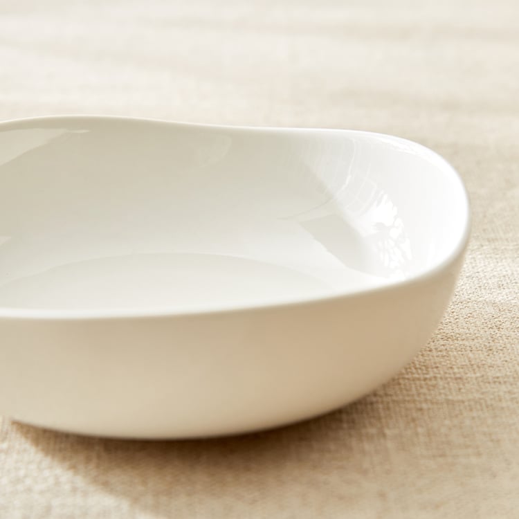 Marshmallow Pebble Porcelain Veg Bowl - 240ml