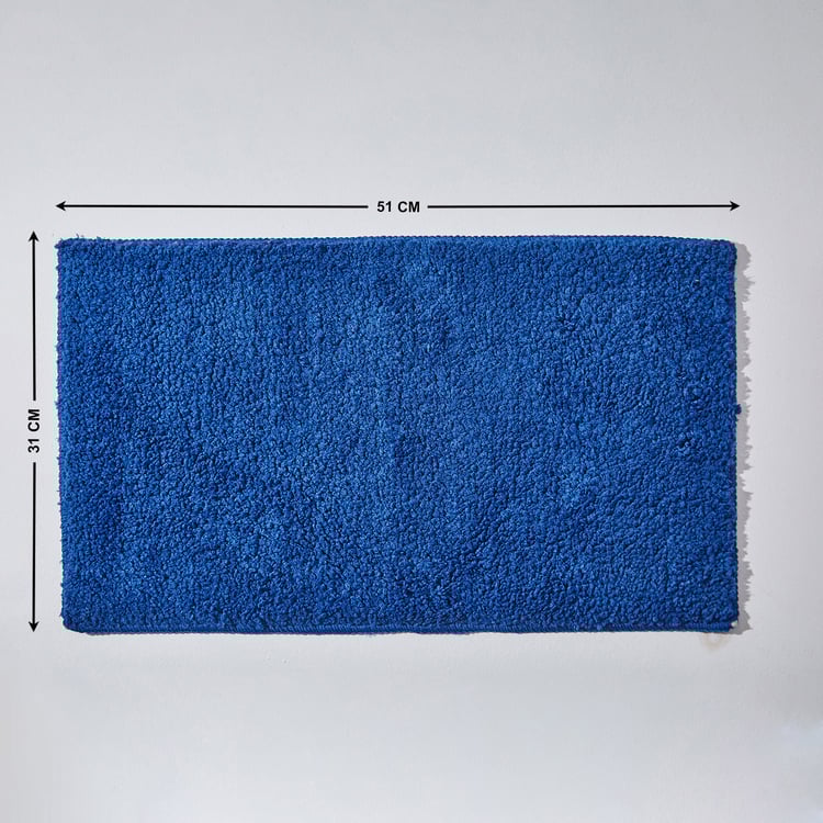 Corsica Set of 2 Striped Anti-Slip Bath Mats - 51x31cm