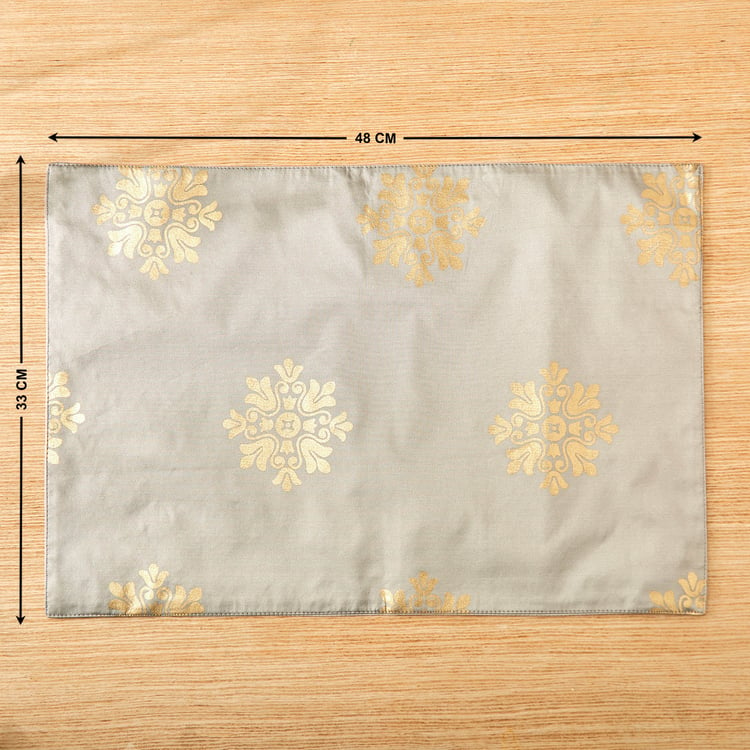 Corsica Gleam Cecil Foil Print Placemat