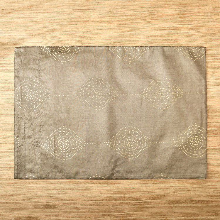 Corsica Gleam Cecil Foil Print Placemat