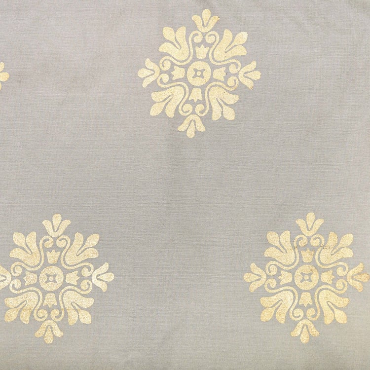 Corsica Gleam Cecil Foil Print Table Runner