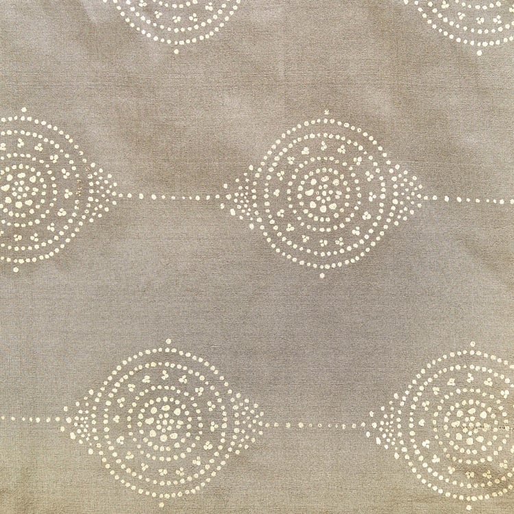 Corsica Gleam Cecil Foil Print Table Runner