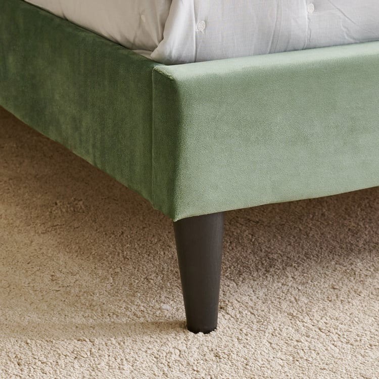 Helios Bravo Roxy Queen Bed - Green