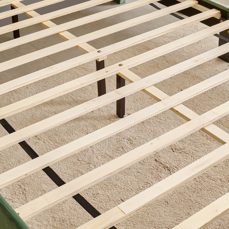 Helios Bravo Roxy Queen Bed - Green