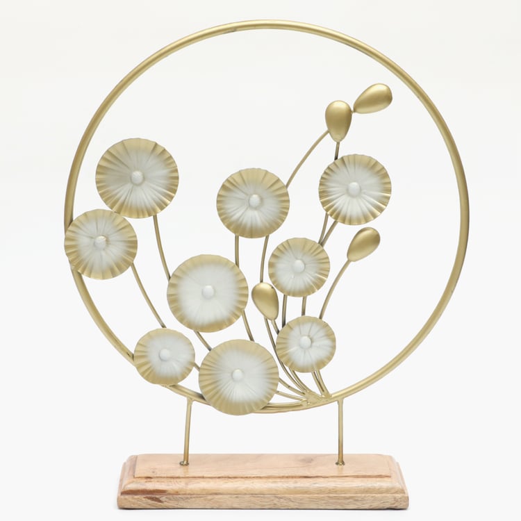 VEDAS Mystical Indiana Metal Siya Table Accent