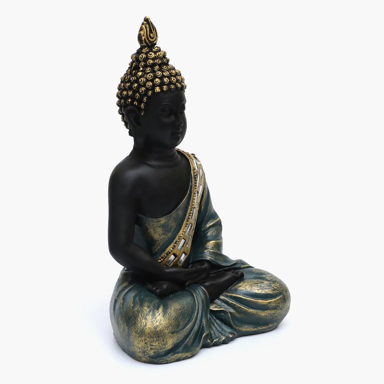 VEDAS Mystical Indiana Myat Polyresin Buddha Figurine