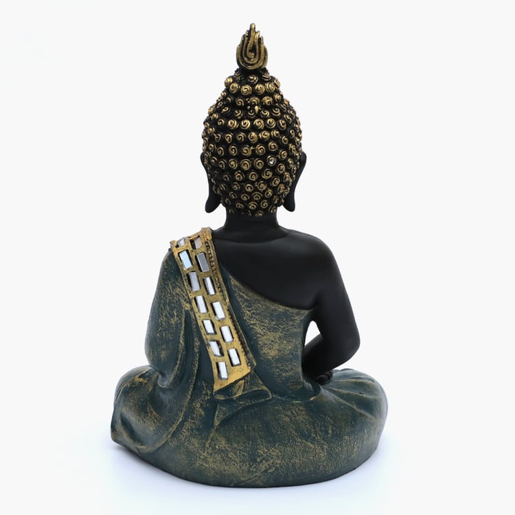 VEDAS Mystical Indiana Myat Polyresin Buddha Figurine