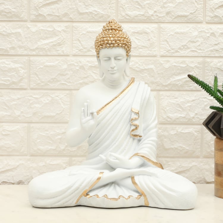 VEDAS Mystical Indiana Ory Polyresin Buddha Figurine