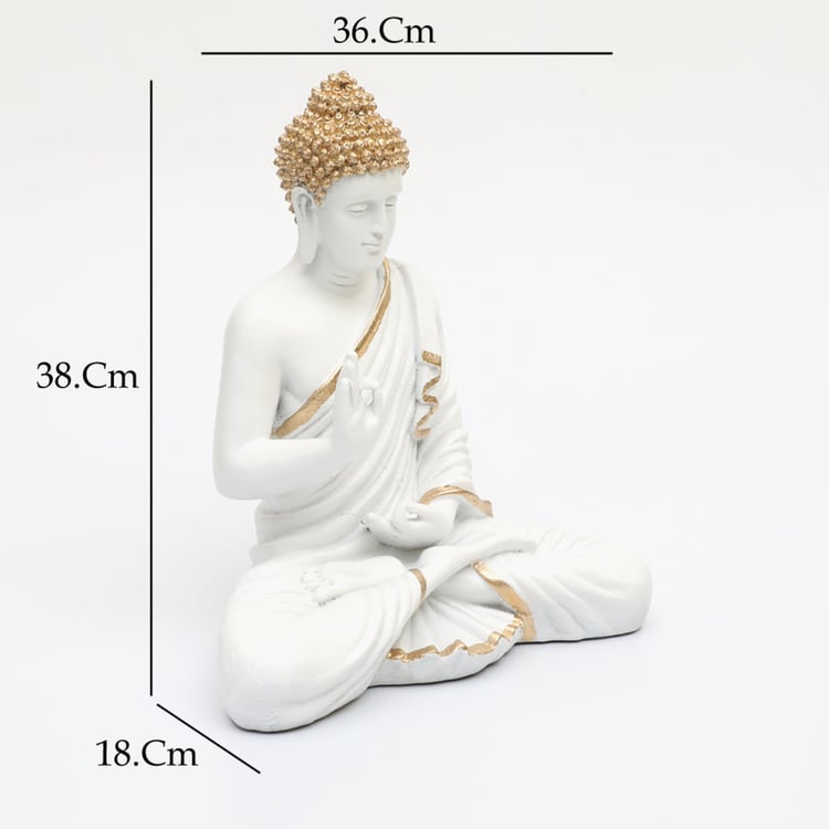 VEDAS Mystical Indiana Ory Polyresin Buddha Figurine