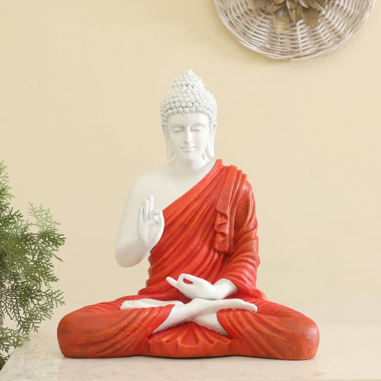 VEDAS Mystical Indiana Ory Polyresin Buddha Figurine