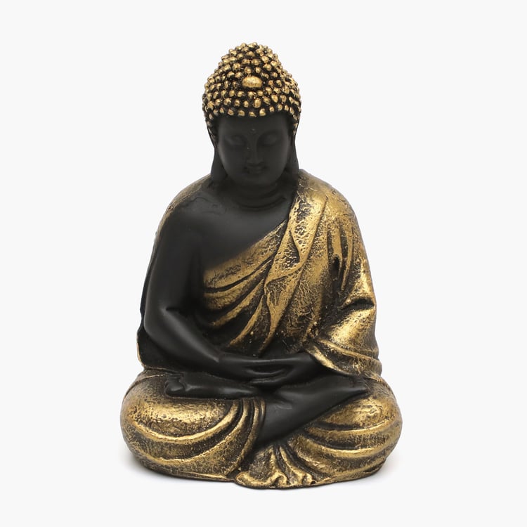 VEDAS Mystical Indiana Polyresin Meditating Buddha Figurine