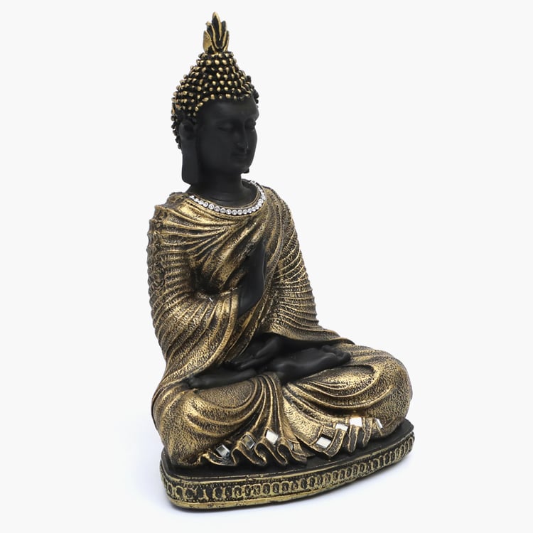 VEDAS Mystical Indiana Noble Polyresin Buddha Figurine