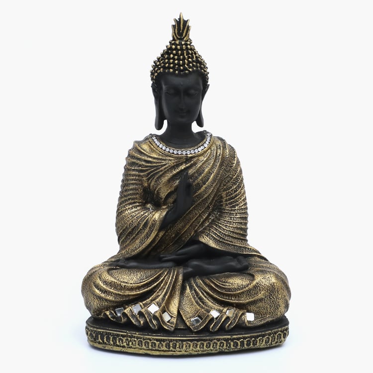 VEDAS Mystical Indiana Noble Polyresin Buddha Figurine