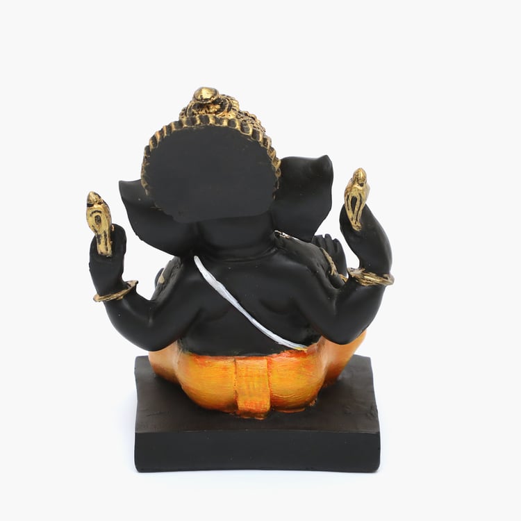 VEDAS Mystical Indiana Polyresin Bhupati Ganesha Figurine