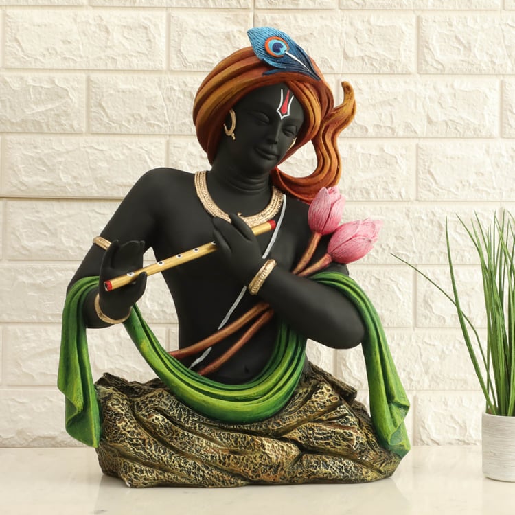 VEDAS Mystical Indiana Polyresin Kanha Figurine