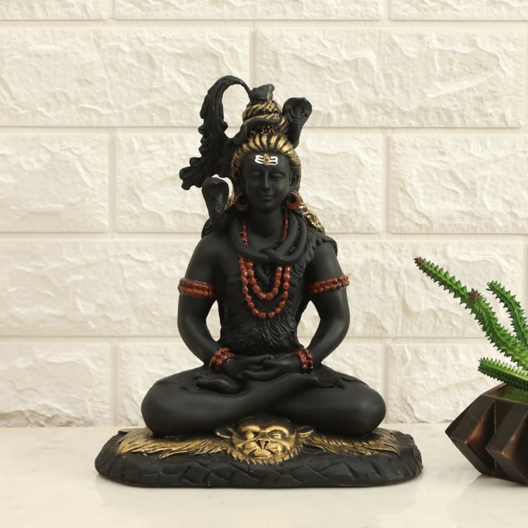 VEDAS Mystical Indiana Polyresin Adiyogi Figurine