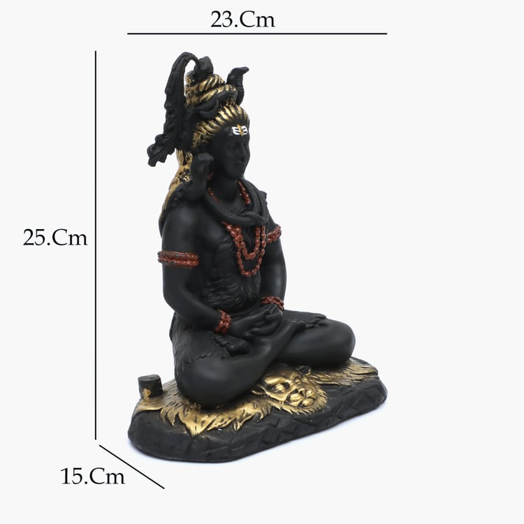 VEDAS Mystical Indiana Polyresin Adiyogi Figurine