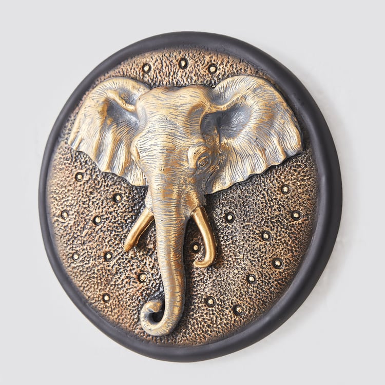 Corsica Elephant Wall Accent