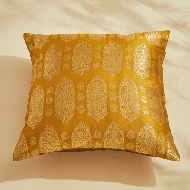 Corsica Brocade Baisley Set of 5 Brocade Cushion Covers - 40x40cm