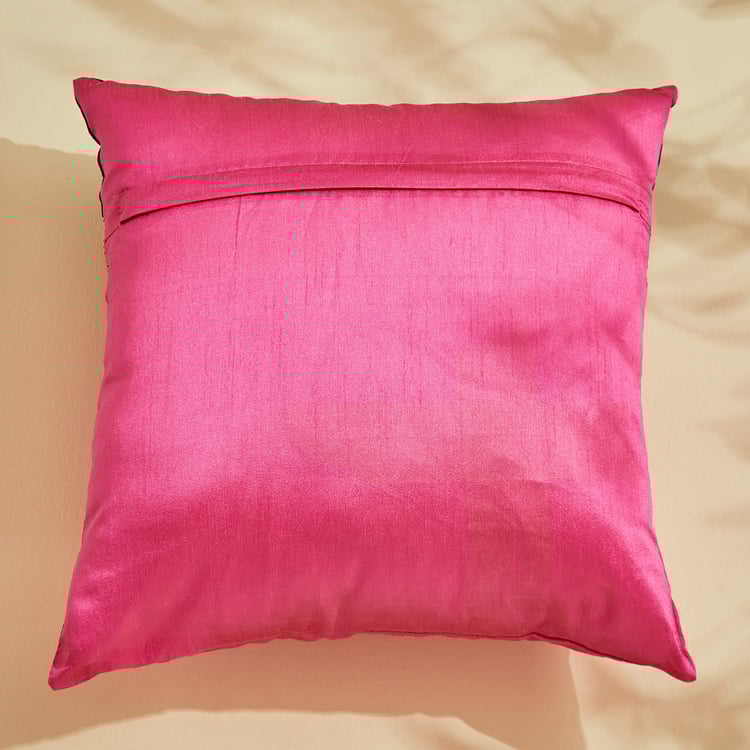 Corsica Brocade Masher Set of 5 Woven Cushion Covers - 40x40cm