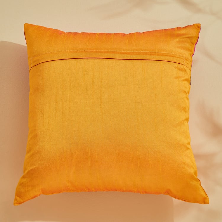 Corsica Brocade Masher Set of 5 Woven Cushion Covers - 40x40cm