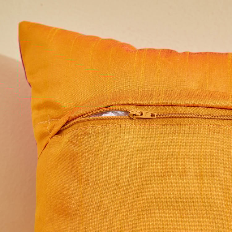 Corsica Brocade Masher Set of 5 Woven Cushion Covers - 40x40cm