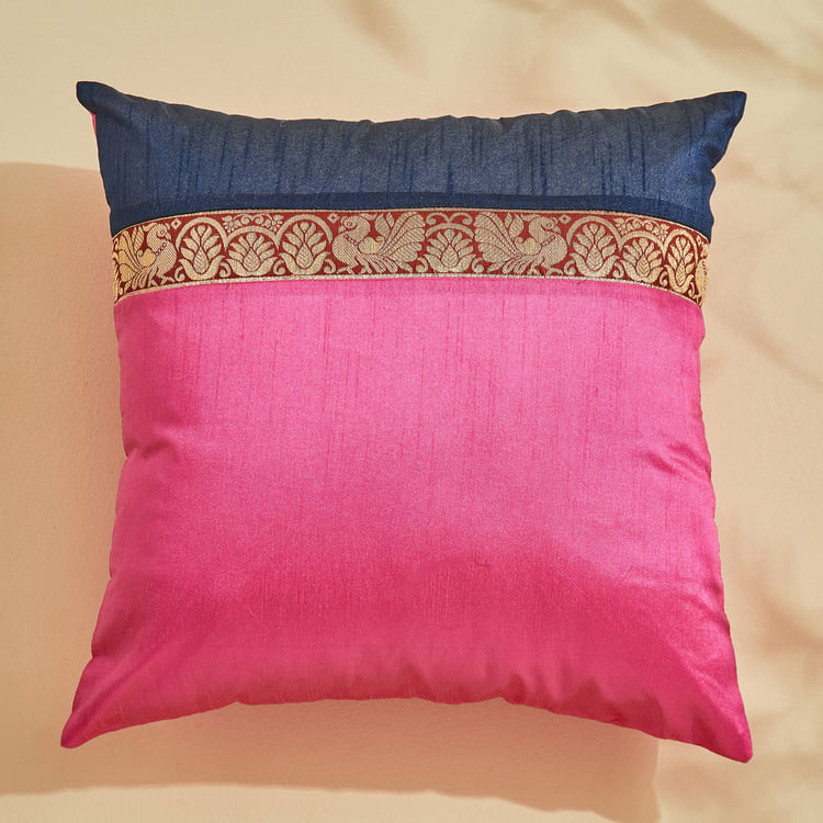 Corsica Brocade Masher Set of 5 Woven Cushion Covers - 40x40cm