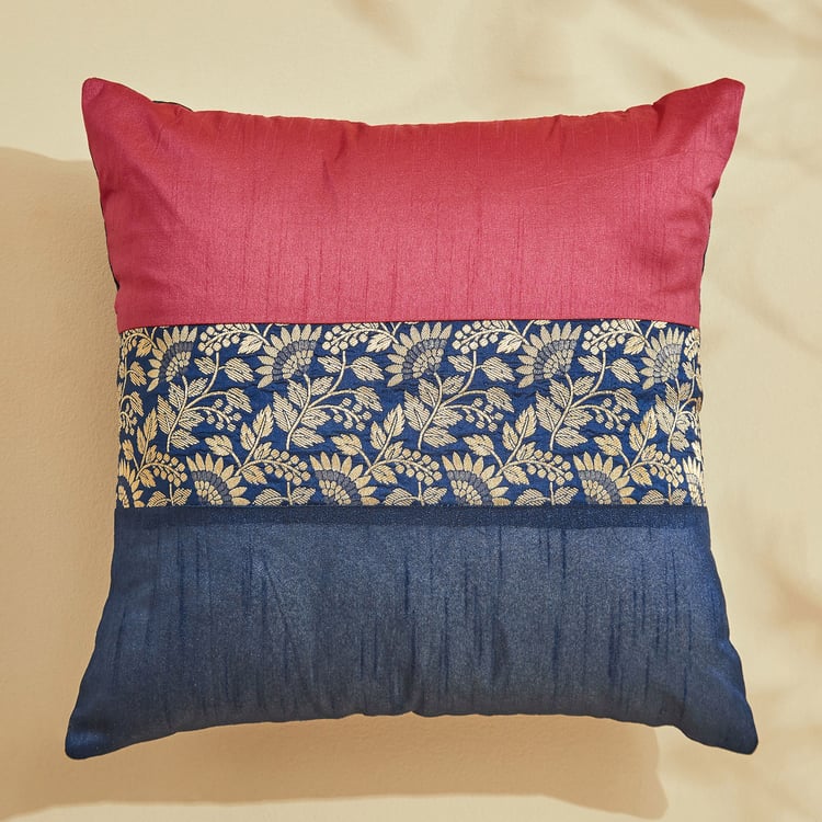 Corsica Brocade Palermo Set of 5 Woven Cushion Covers - 40x40cm