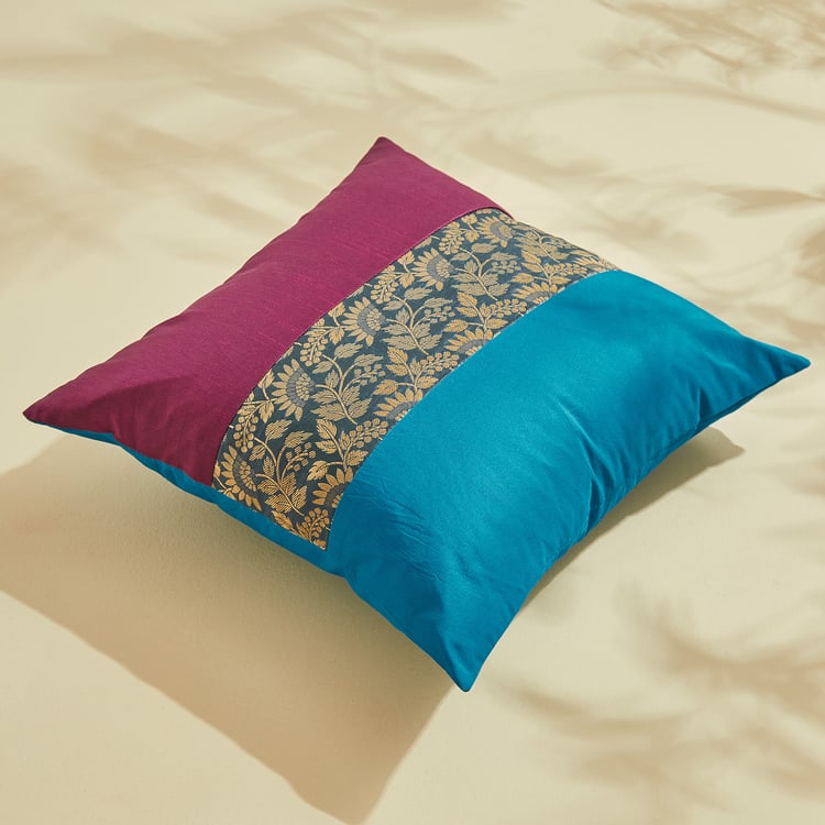Corsica Brocade Palermo Set of 5 Woven Cushion Covers - 40x40cm