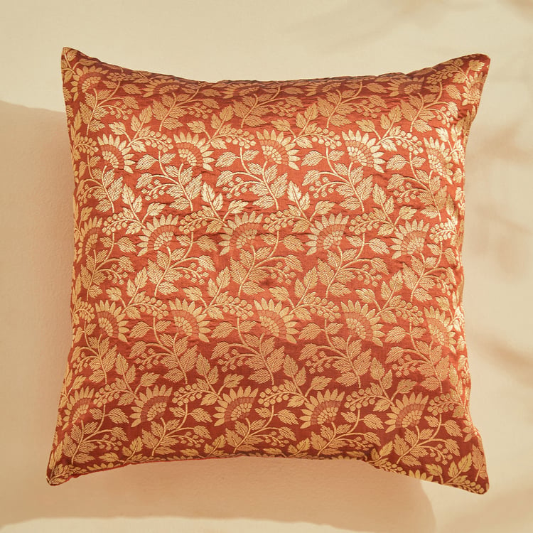 Corsica Brocade Palermo Set of 5 Woven Cushion Covers - 30x30cm