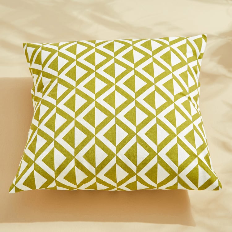 Corsica Florish Set of 2 Printed Cushion Covers - 40x40cm