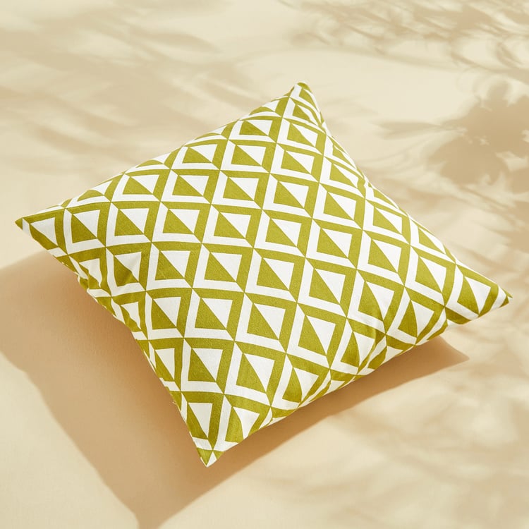 Corsica Florish Set of 2 Printed Cushion Covers - 40x40cm