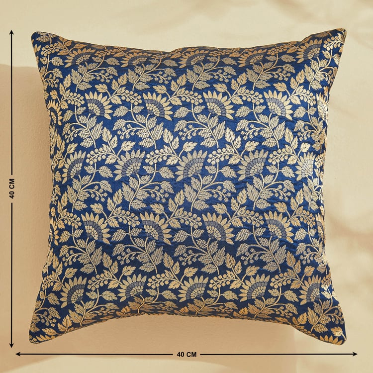 Corsica Brocade Palermo Set of 5 Woven Cushion Covers - 40x40cm