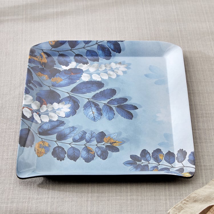 Garnet Melamine Printed Serving Tray - 38.5x275cm