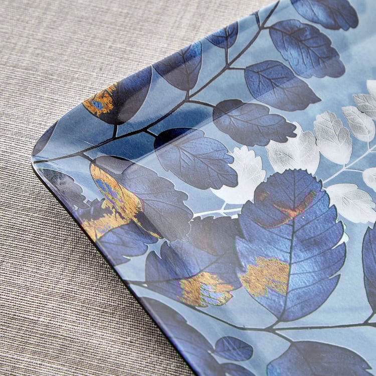 Garnet Melamine Printed Serving Tray - 38.5x275cm